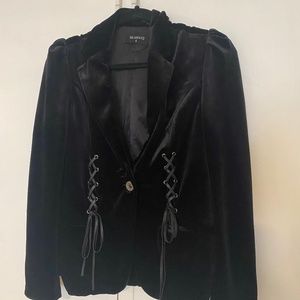 Velvet Blazer